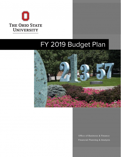Cover image of FY19 Operating Budget